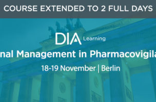 Signal Management in Pharmacovigilance 18-19 November Berlin