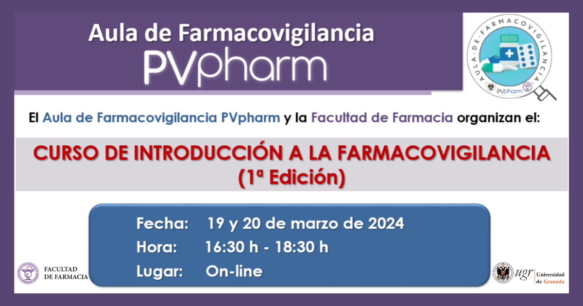 You are currently viewing AulaFV UGR – Curso de Introducción a la Farmacovigilancia, 1ª Edición