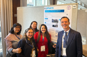 Poster presentation of Aula de Farmacovigilancia at ISoP Annual Meeting in Montreal 2024