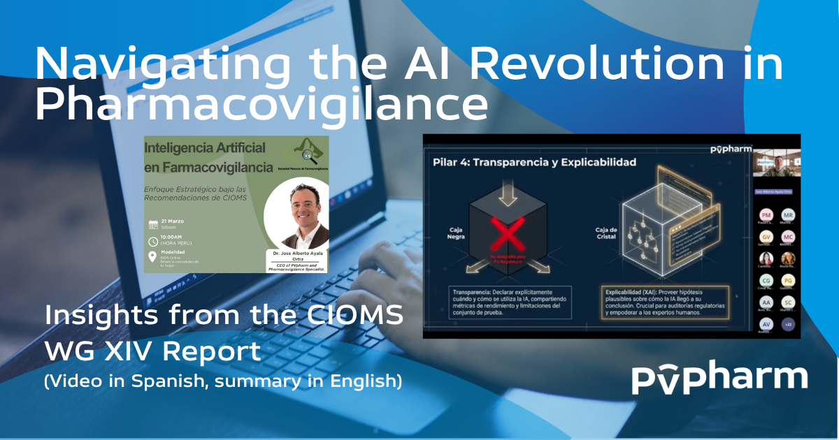 You are currently viewing Navigating the AI Revolution in Pharmacovigilance: Insights from the CIOMS WG XIV Report